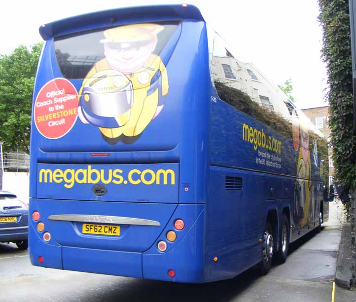 Megabus UK SHOWBUS BUS IMAGE GALLERY